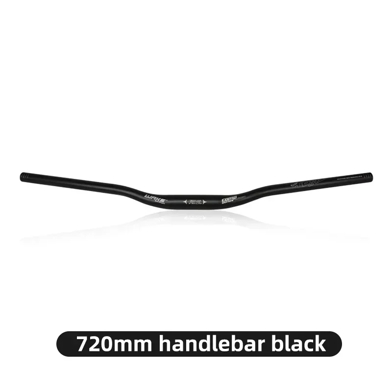 WAKE Fahrradlenker 720 mm/780 mm 31,8 mm Aluminiumlegierung Ergonomisches Design Mountainbike MTB-Lenker für Fahrradzubehör