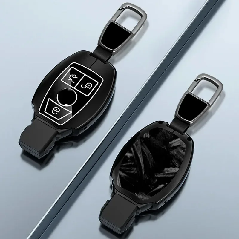 

For Mercedes-Maybach S-Class (S400/S450/S480/S580/S680) & GLS Zinc Alloy Car Remote Key Case Cover Shell Keychain Accessories
