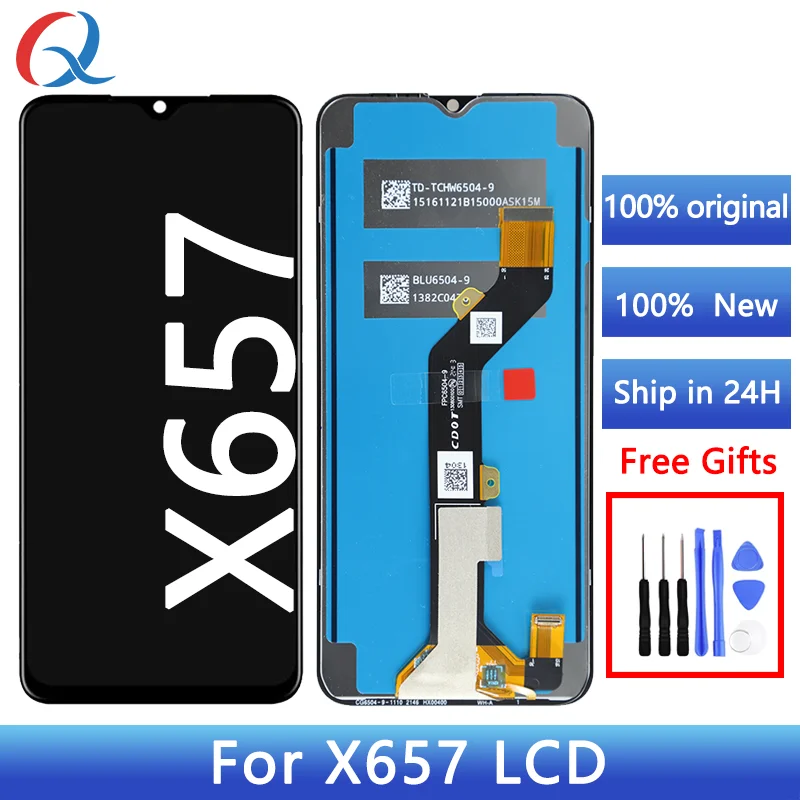 X657 Pantalla p36 p37 S16 screen replacement KE5 lcd Mobile Phone Lcds for Infinix smart 5 display for infinix X657 Lcd