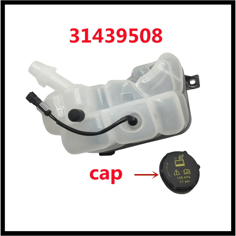 Auto Parts Engine OEM 31439508 31200321 31434301 Coolant Recovery Radiator Expansion Tank For Volvo XC60 S80 S60 Land Rover