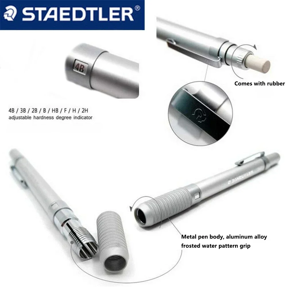 Germany STAEDTLER 900 25 Pencil Topper Pencils Extension Metal Rod School Acsesories Stationery Pencil Refillable