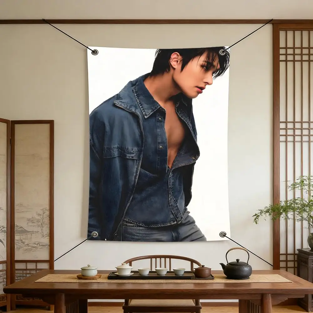 Music O-Ong M-Mingi Flags Flags are suitable for outdoor camping, live streaming, music festivals, home décor, and parties