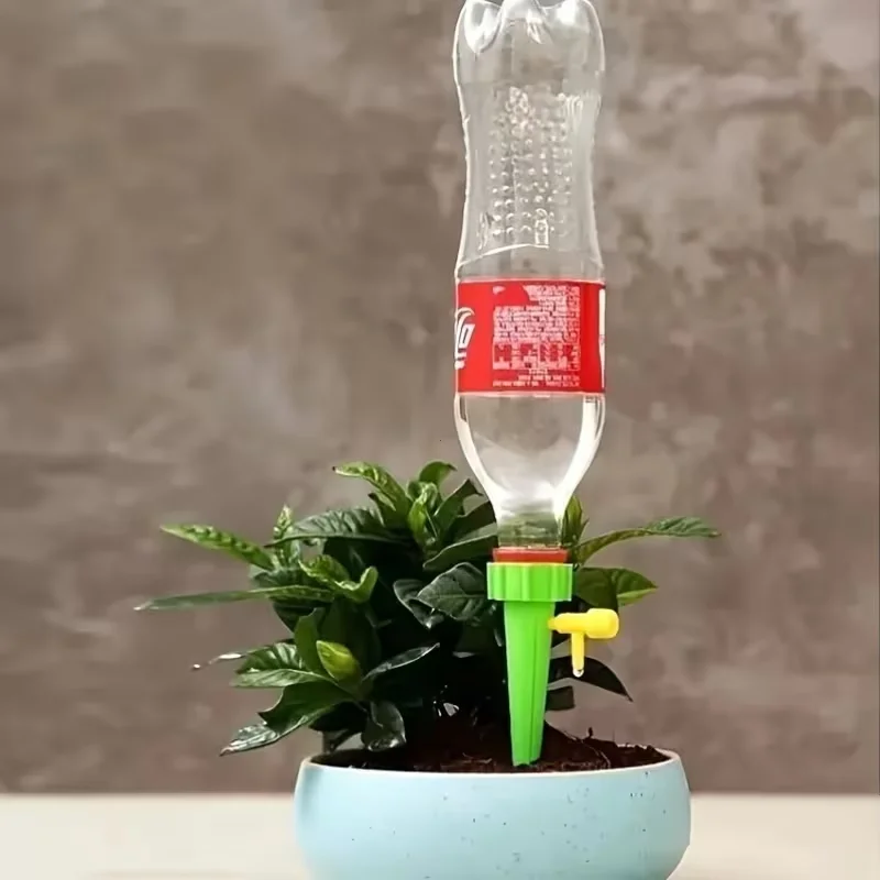 Automatic Drip Irrigation System Self Watering Spike for Flower Plant Greenhouse Garden Adjustable Auto Water Dripper Device