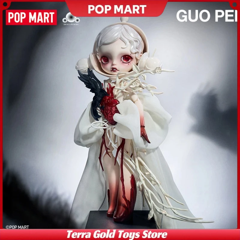 

POPMART Skullpanda × Guo Pei 1/6 Action Figure Home Decorations Art Toys Collect Ornaments Figure Doll Gift For Adult Blind Box
