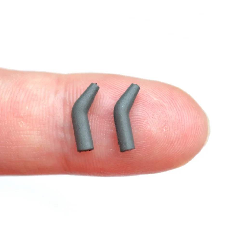 HirisiTK 10pcs Tungsten Hook Kickers Anti Tangle Sleeve Line Aligner AT190