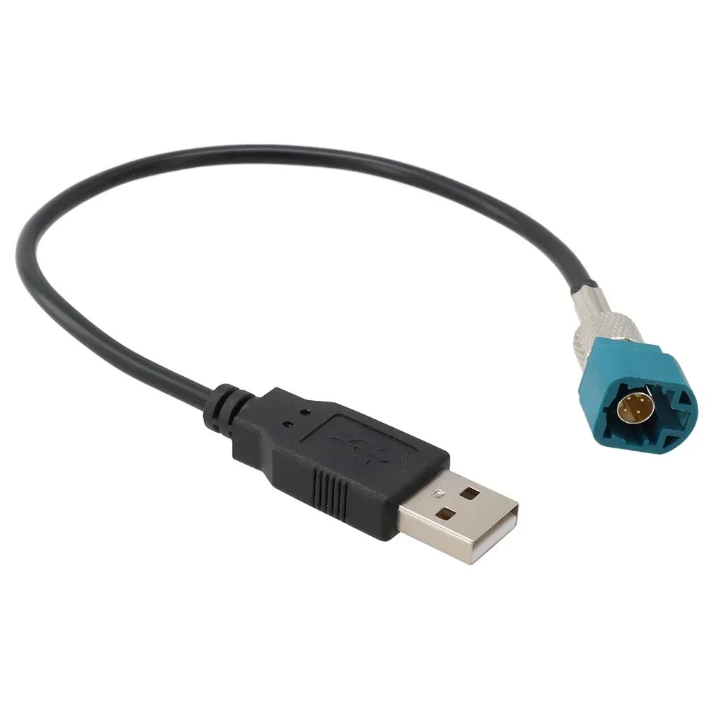 USB Conversion Line Black And Aqua Car CD Retrofit USB Adapter Cable For BMW And For Benz High Quality Suitable For Most Hosts