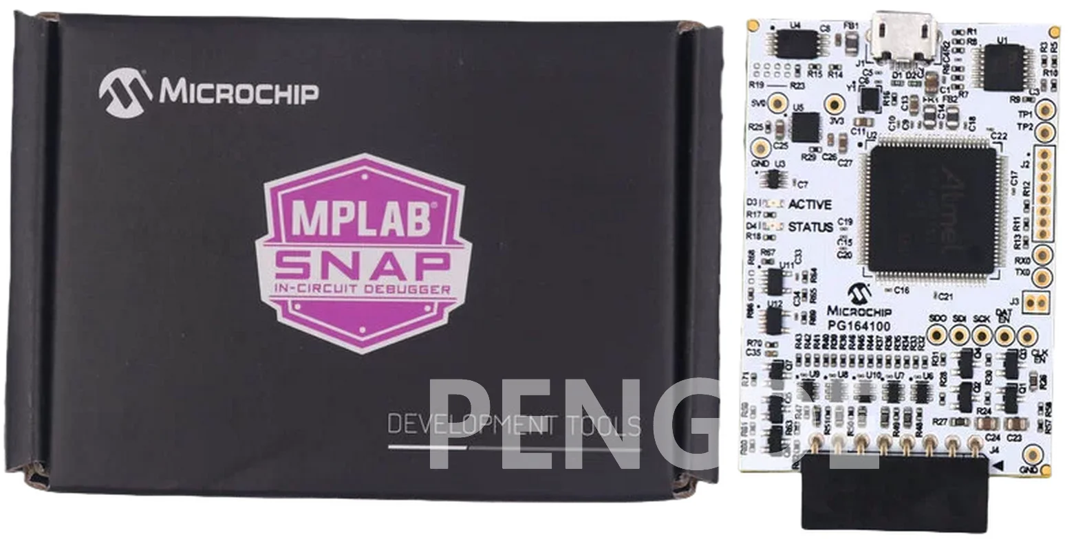 MPLAB Snap ical164100-Programmeur de débogueur d'émulateur, PIC et PIC, AVR, SAM, MCU