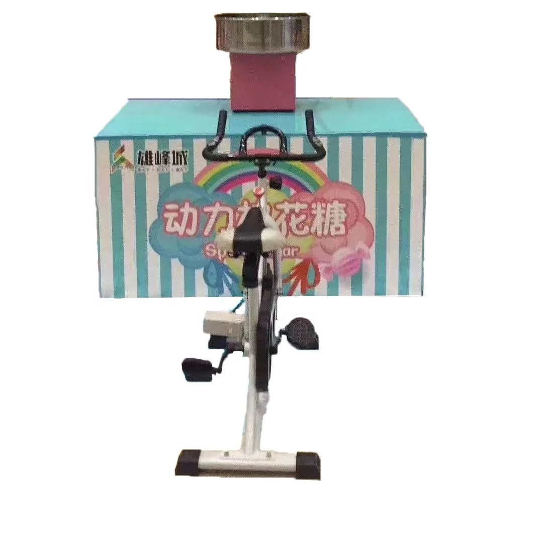 Adjustable Drag Motor Assisted Stainless Steel Metal Frame Outdoor Spinning Exercise Bike for Laboratory