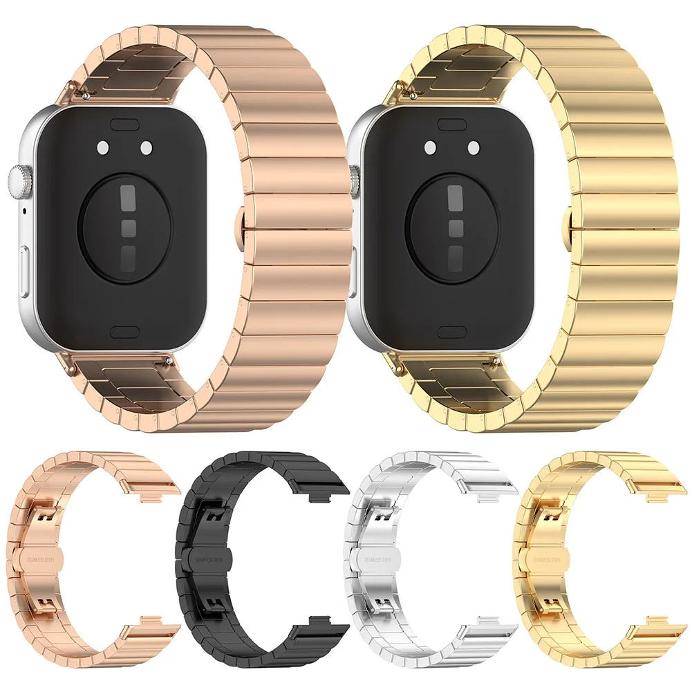 

Stainless Steel Metal Strap for Huawei Watch Fit 3 Bracelet Bands Straps Wristbands Bracelet Straps Men Women Band Adjustable