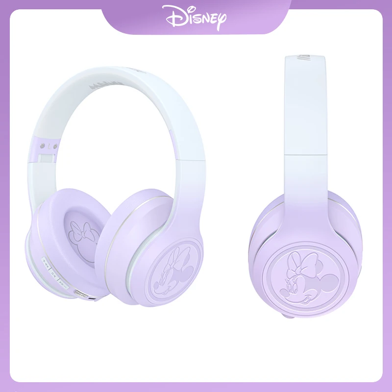 Disney D13 Wireless Headphones Noise Cancelling Over-ear Earphones Game video HIFI headset Subwoofer Stereo Bluetooth Earbuds