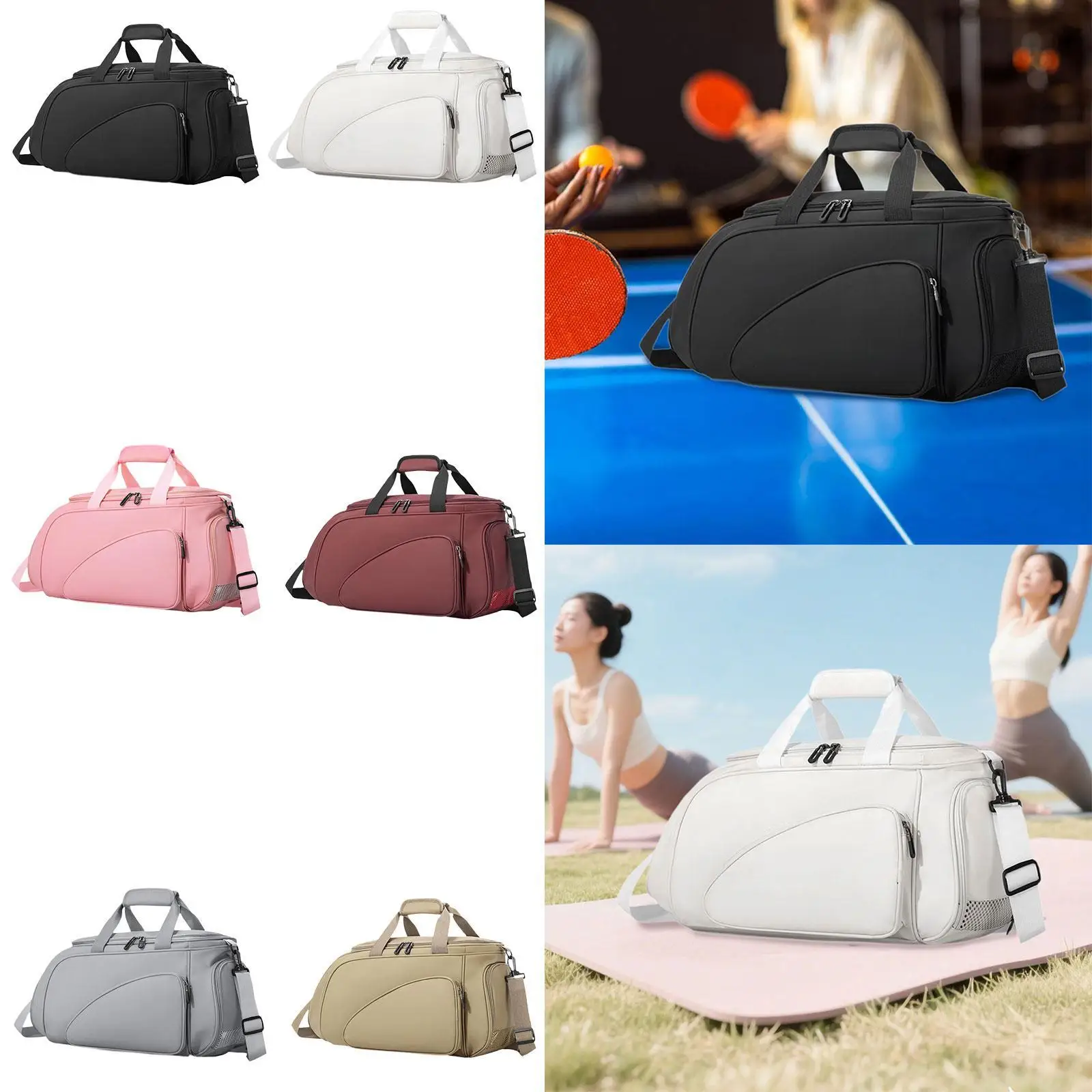 

Тренировочная сумка для настольного тенниса, спортивная сумка для спортзала, перегородка для хранения