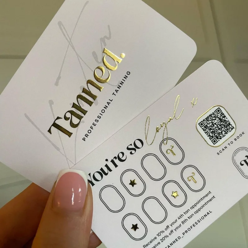 custom.Professional Business Card High Quality Spot Foiled Business Cards Embossing Business Cards