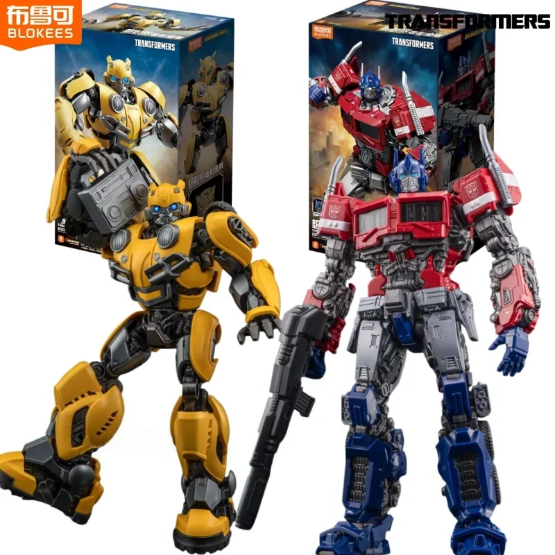 BLOCKES Nouvelles figurines de construction Transformers Édition Beyond Movie Origins Optimus Prime BUMBLEBEE Modèle à assembler Cadeau