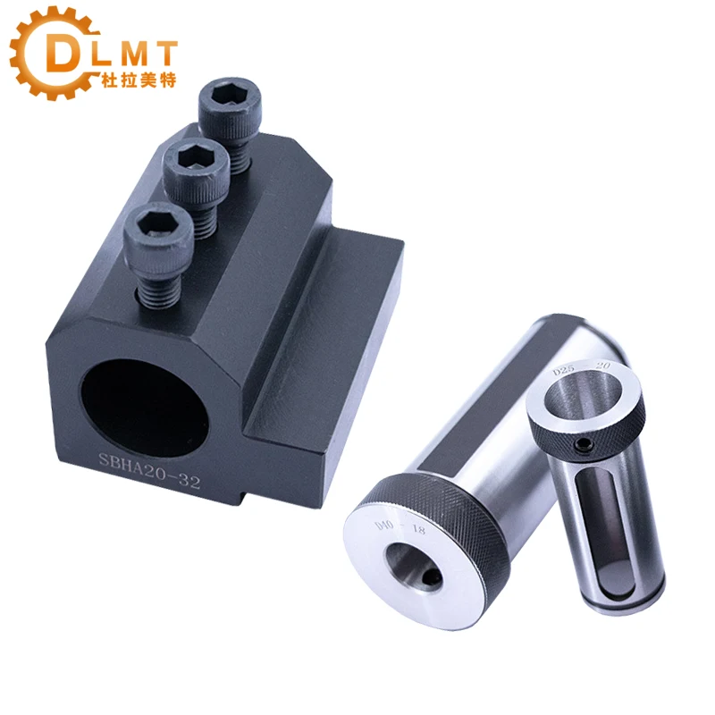 1PC SBHA16-20 SBHA20-25 SBHA25-32 SBHA CNC Lathe Inner Diameter Auxiliary Tool Holder Mechanical lathe Guide Seismic sleeves