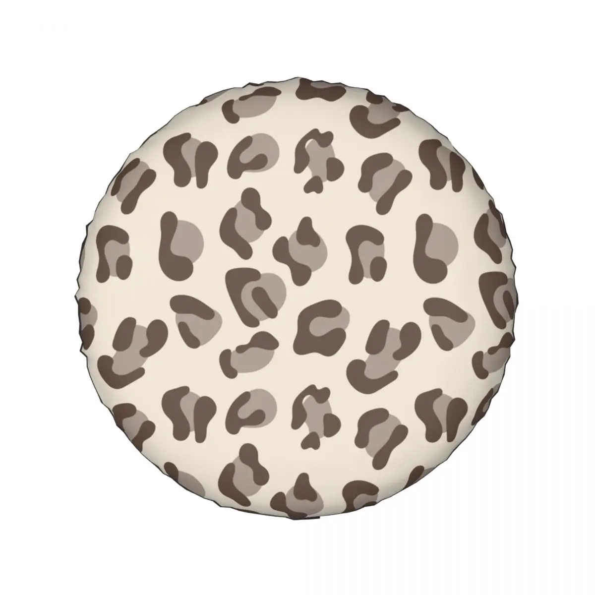 Animal Print Leopard 1Pcs Car Polyester Wheel Tire Cover Protector Protector Car Tyres for Camper SUV Vehicle Cars Accessories