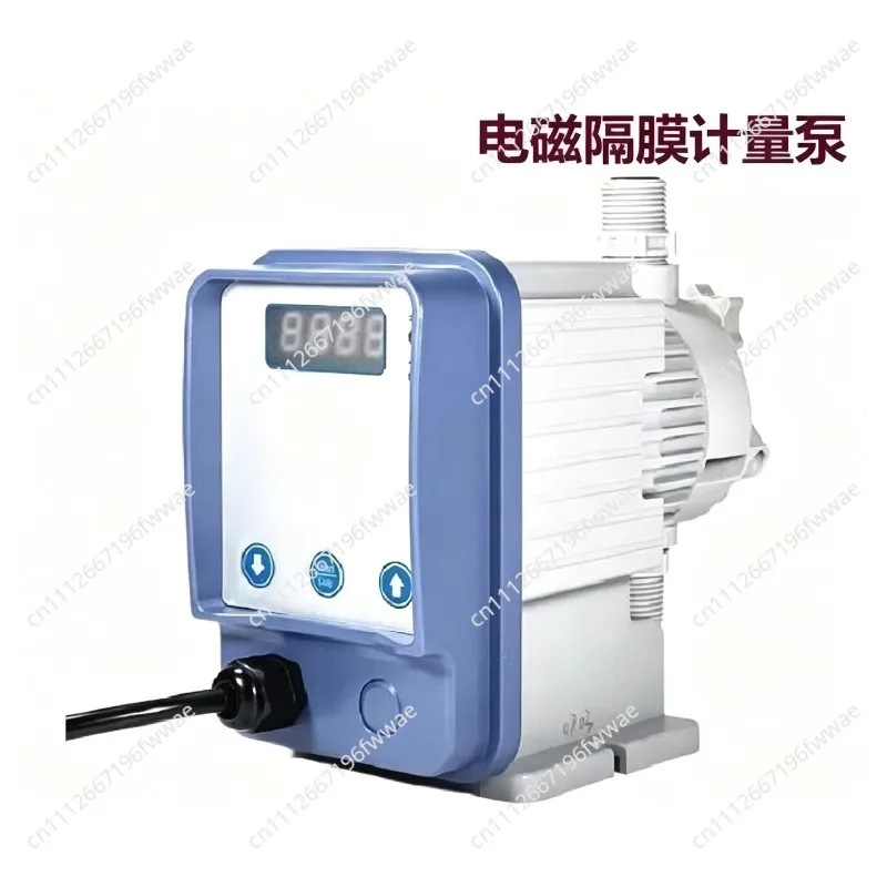 Electromagnetic Diaphragm Metering Pump Dosing Sewage Water Purification Chlorine Dioxide Disinfectant Car Wash Liquid Acid