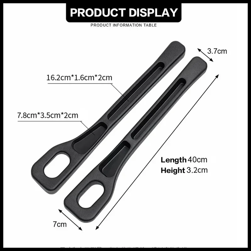 2X Car Seat Gap Filler Between Seats Console Organizer Crevice Box Interior Decoration Auto Accessories For Tesla Model 3 Y S X - view 3