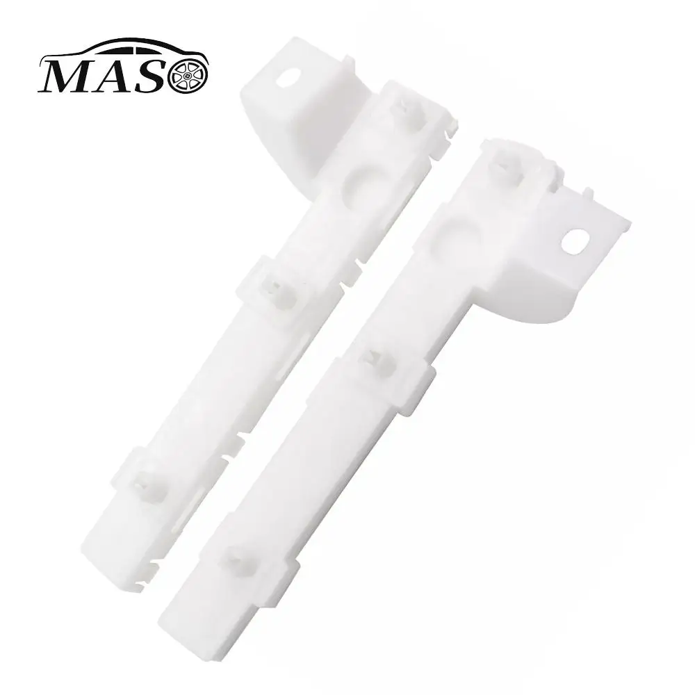 Left+Right Car Front Bumper Support Bracket Retainer for Mitsubishi Lancer Except Evo 2008 2009 2010 2011-2017 6400F549 6400F550