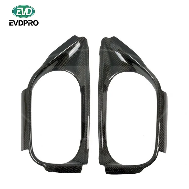 

OEM STYLE CARBON FIBER EXHAUST SURROUND for 2008-2016 NISSAN R35 GTR EXHAUST PIPE KITS