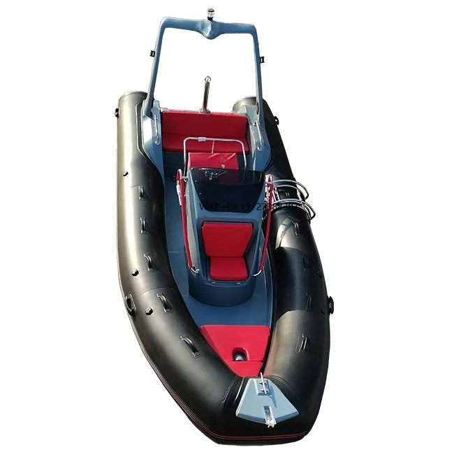 

Hypalon 19Ft RIB580 Rigid Inflatable Boat With Hydraulic Steering System