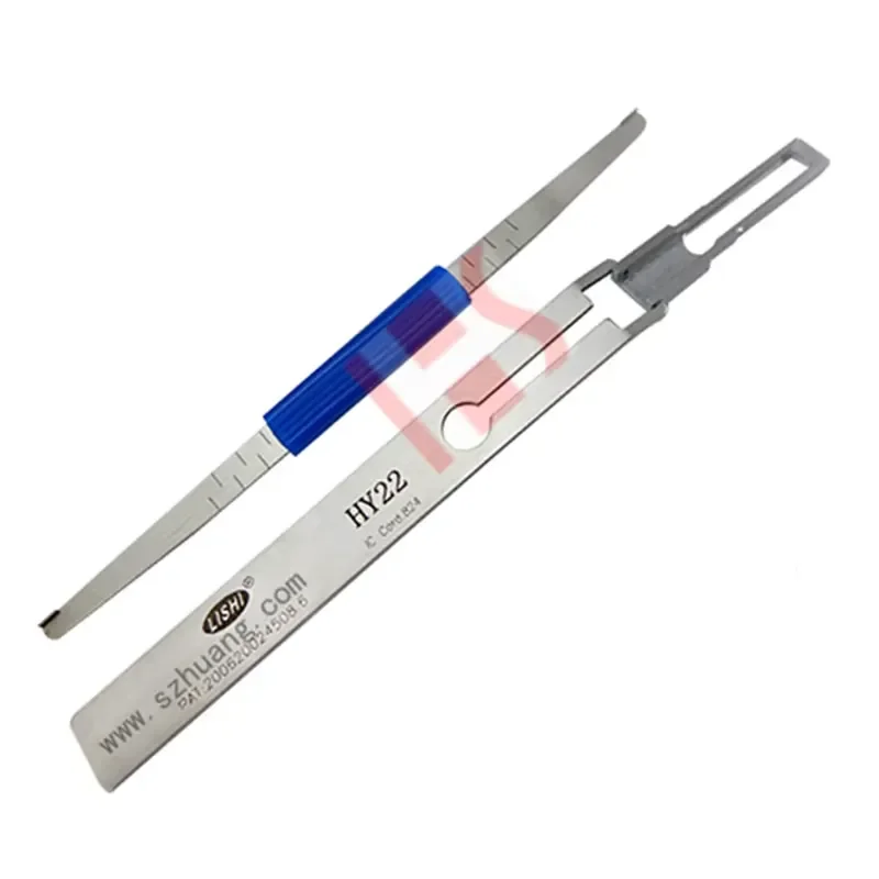 

HY22 Turbodecoder Lockpick Car Flip Blind Touch Lockpick Lishi for Steel Material Locksmith Supplies 073001-24
