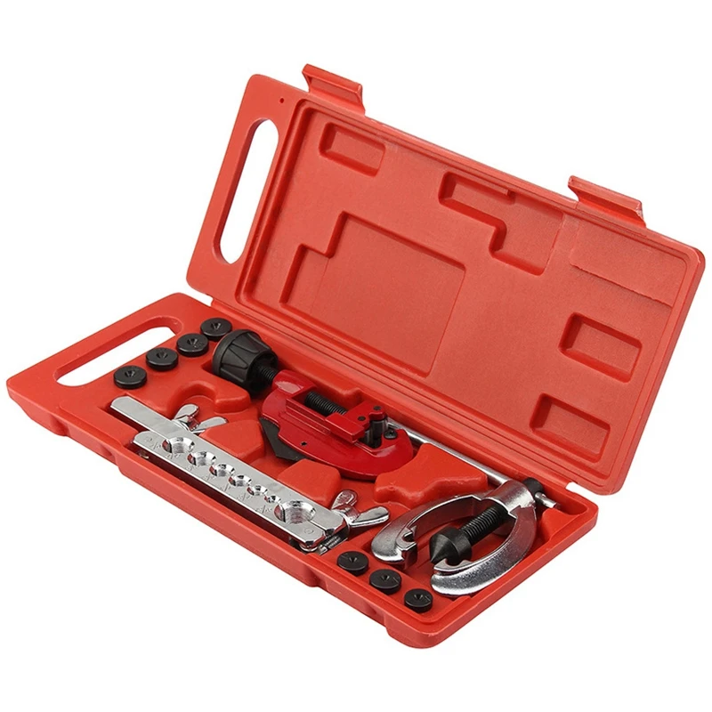 CT-2029 Cutter Tool Kit Double Flaring Die Set For Repairing Copper Brake Hose, Used For Cutting Flaring Tools