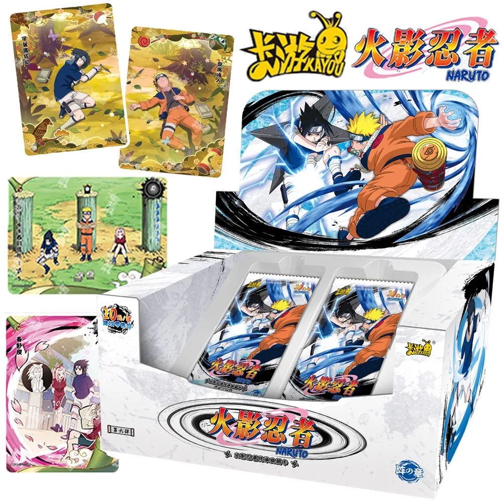 

Original Kayou NARUTO Card For Children Hot Blooded Anime Uzumaki Naruto Hyūga Hinata Limited Game Collection Card Table Gifts