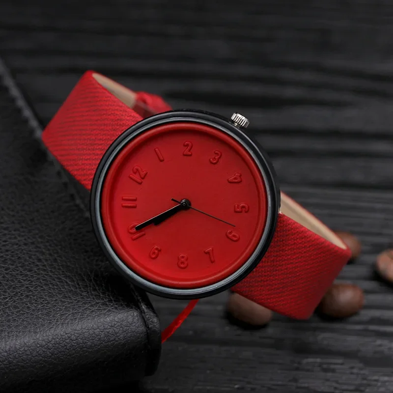 Digital Scale Women\'s Watches Simple Quartz Wristwatches Leather Watches Casual Ladies Watch Gift for Everyday Reloj Para Mujer