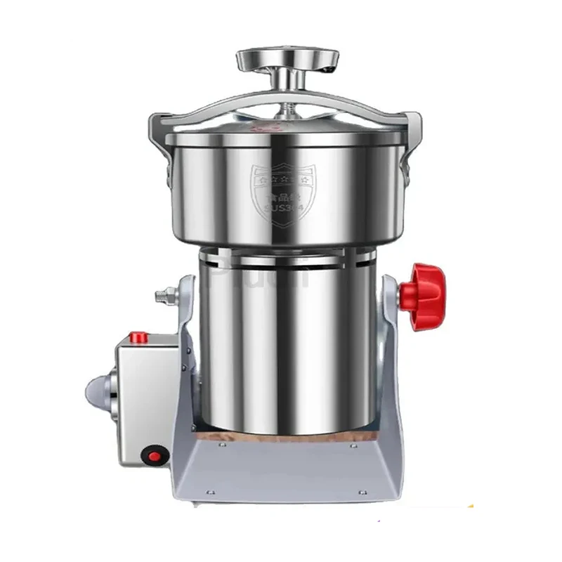 220V 1000g/2500g Grains Spices Herbal Cereals Coffee Dry Food Grinder Mill Grinding Machine Gristmill Home Flour Powder Crusher