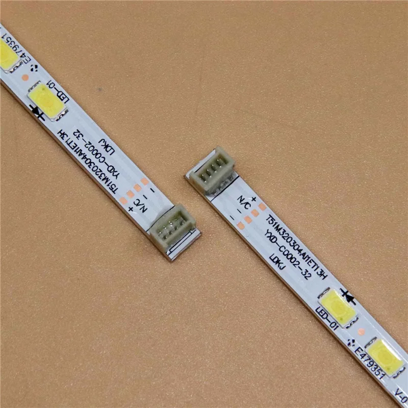 Kits TV's Illumination Bars T51M320304AI1ET13H Backlight Strip TOT32LB02 LED002 V0.4 MPEG HF Array Bands 4C-LB320T-PF2 Planks
