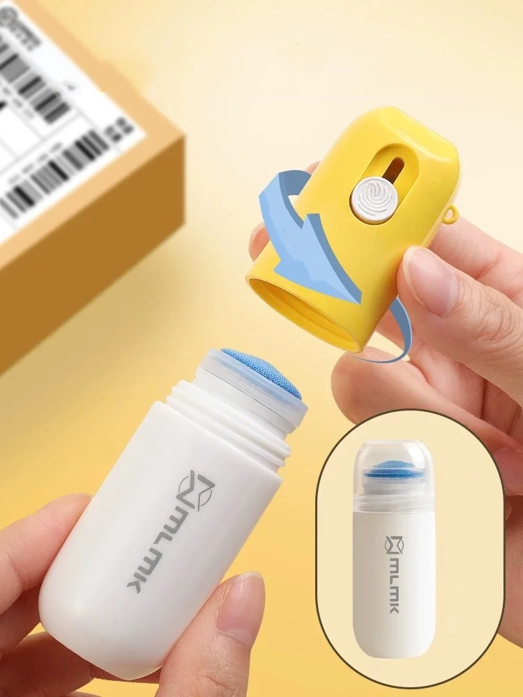 20ML Thermal Paper Easer Mail Opener Correction Fluid with Knife Anti Peep Identity Information Privacy Protector Eraser