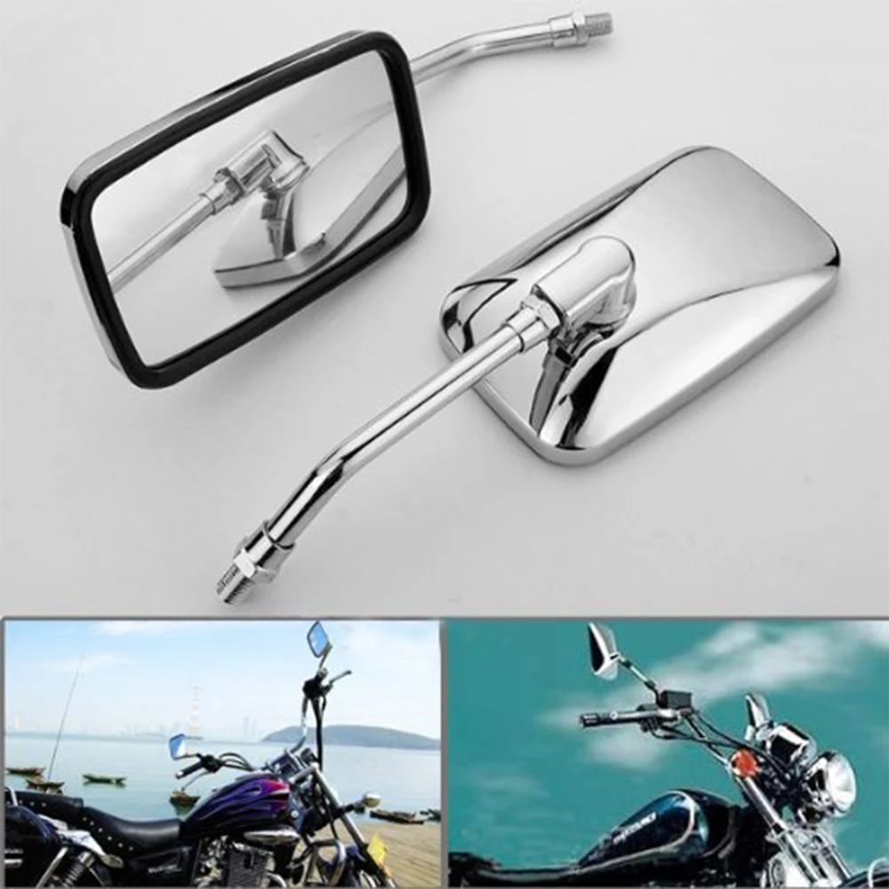 

Motorcycle Modified Square Rearview Mirror for Honda Shadow VT VT1100 VT600 VT750 VF750 Magna 750