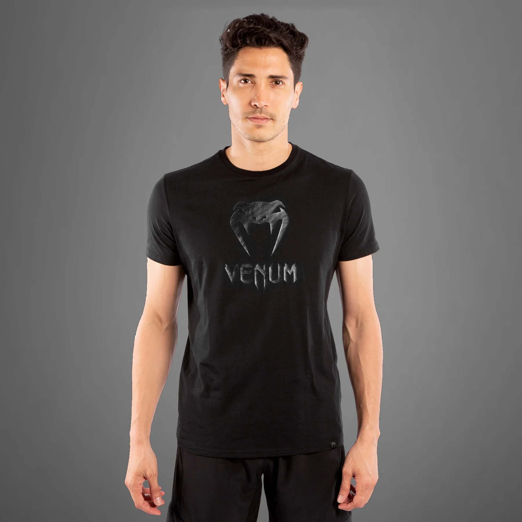 2026 Summer New Extreme Sports Tight Boxing Venum Classic T-shirt Breathable Quick-Drying Elastic Top for Fitness Training 6XL
