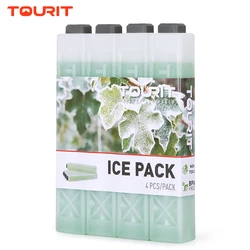 TOURIT De Longa Duração Congelador Packs, mochila Reutilizável Cooler, sacos Térmicos