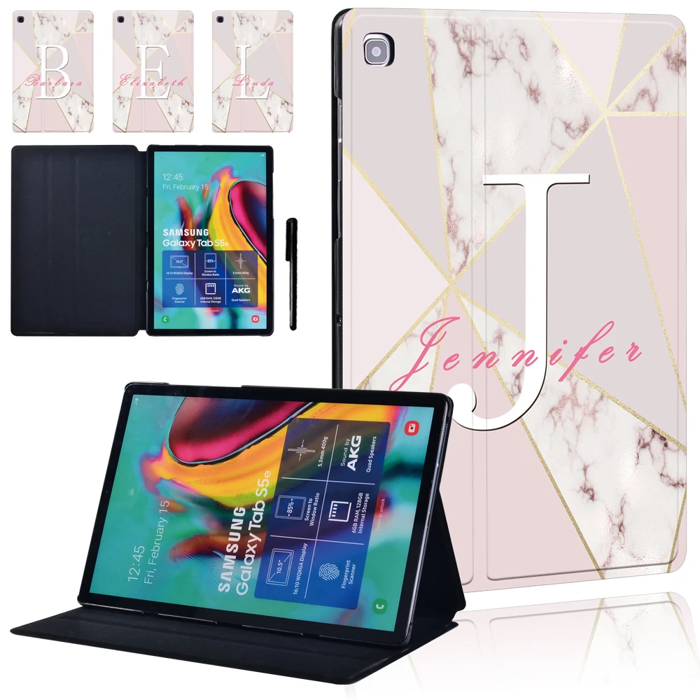 Name Series Tablet Case for Samsung Galaxy Tab A A 10.1 Inch/Tab A 9.7 10.1 10.5/S6 Lite 10.4/Tab E 9.6 /Tab S5e 10.5/Tab A 8.0