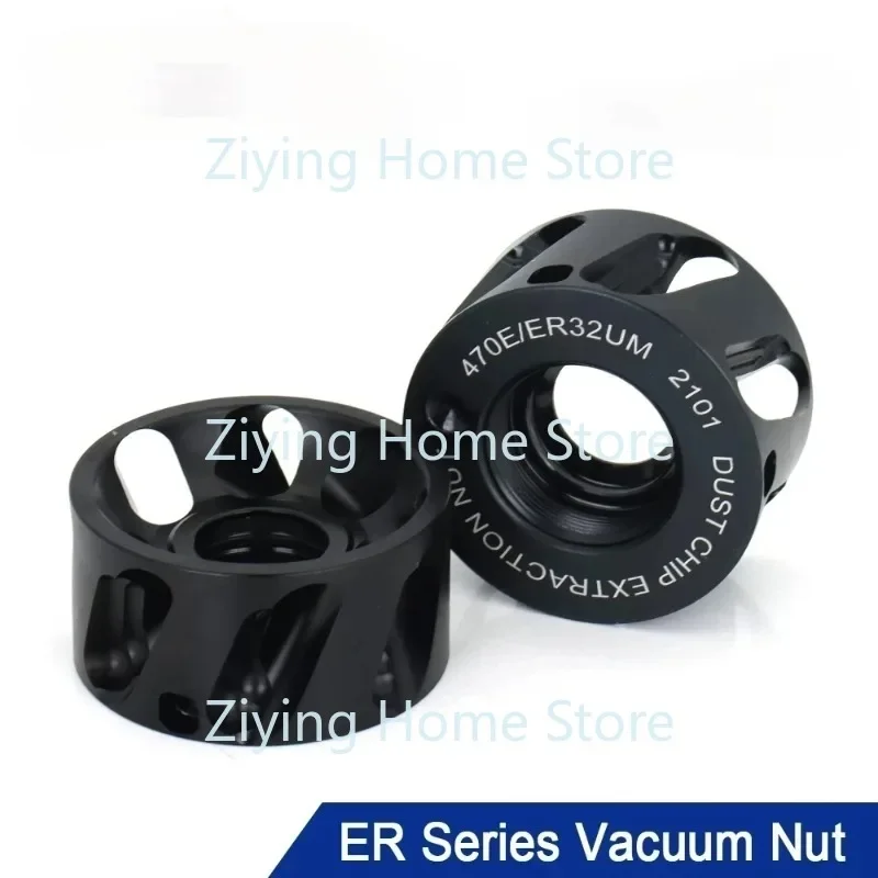 ER20 ER25 ER32 ER40 Vacuum Nut Speed 24000rpm Aluminum Anti-Rust Shock Absorption Professional Dust Removal Nut 1pc