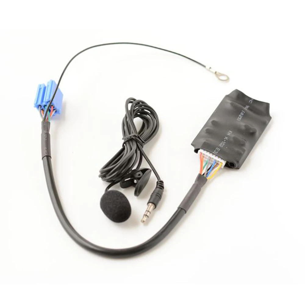 Car Microphone Bluetooth 5.0 AUX Handsfree 8 Pin Adapter A2DP Music Audio Cable For Audi A3 8L 8P A4 A6 4B A8 For VW B5 B6 B7 view 3