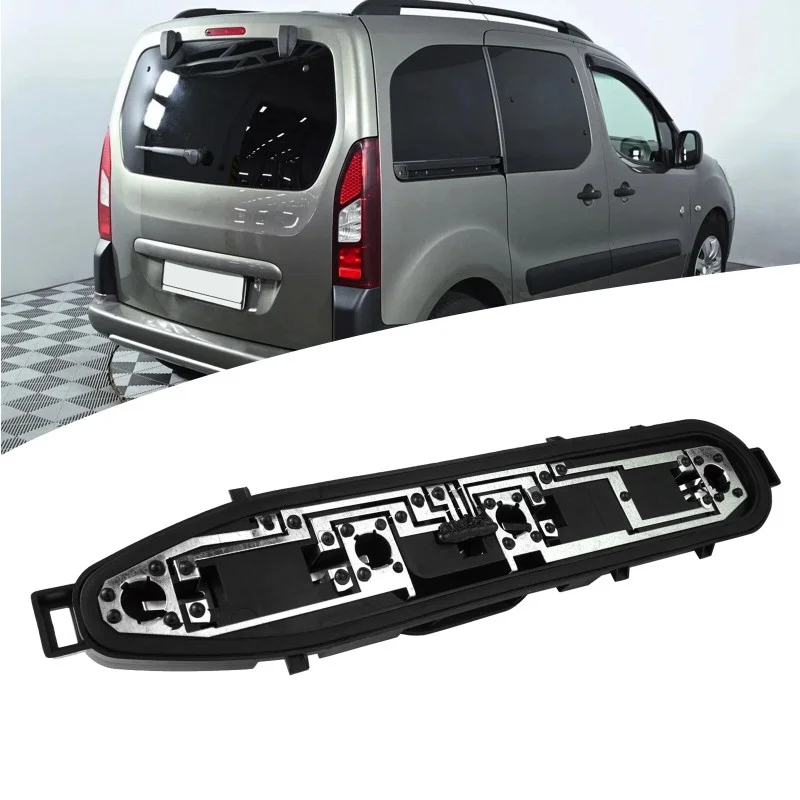 Portalámparas de placa de circuito de lámpara trasera para Peugeot Partner Van MK2 Tepee 9677205180 soporte de enchufe de luz trasera de freno de coche sin bombilla