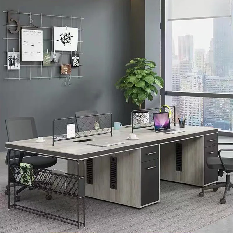 LMM Single Multiplayer Card Seat Staff Computer Screen Desk Office Furniture