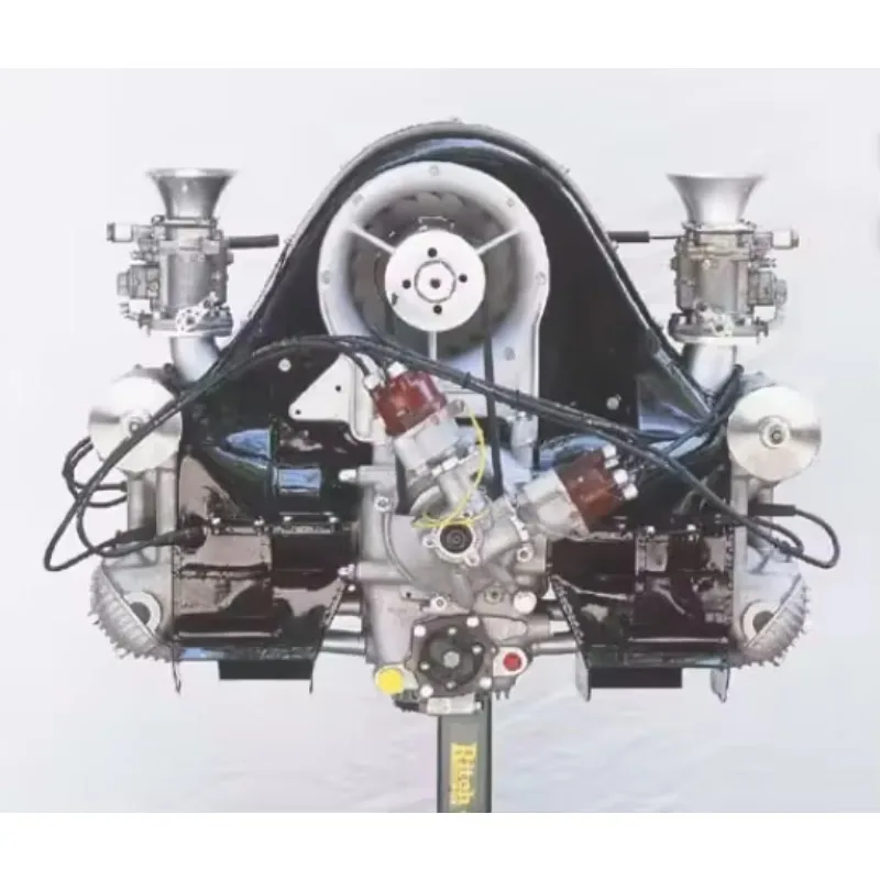 Rebuilt Porsches Boxster 29L Flat-Six Engine with Upgraded Timing Chain Tensioners Ceramic-Coated Pistons Extended-Life Seals