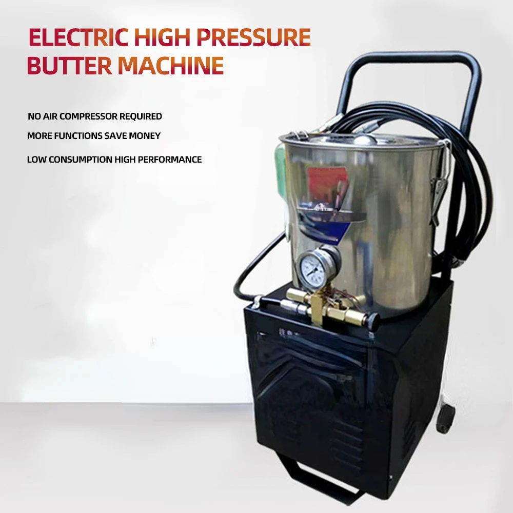 20L 50MPa  220V Electric High-Pressure Grease Machine, Electric Grease Pump  120g/min