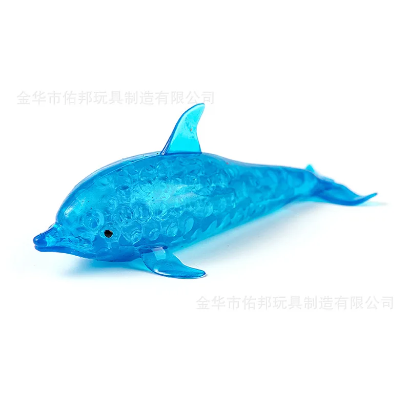 2 stücke Sensorischen Delphin Spielzeug Release Stress Prise Dekompression Angst Relief Zappeln Bälle Spielzeug Lustige Squeeze Spielzeug Heilen Stimmung