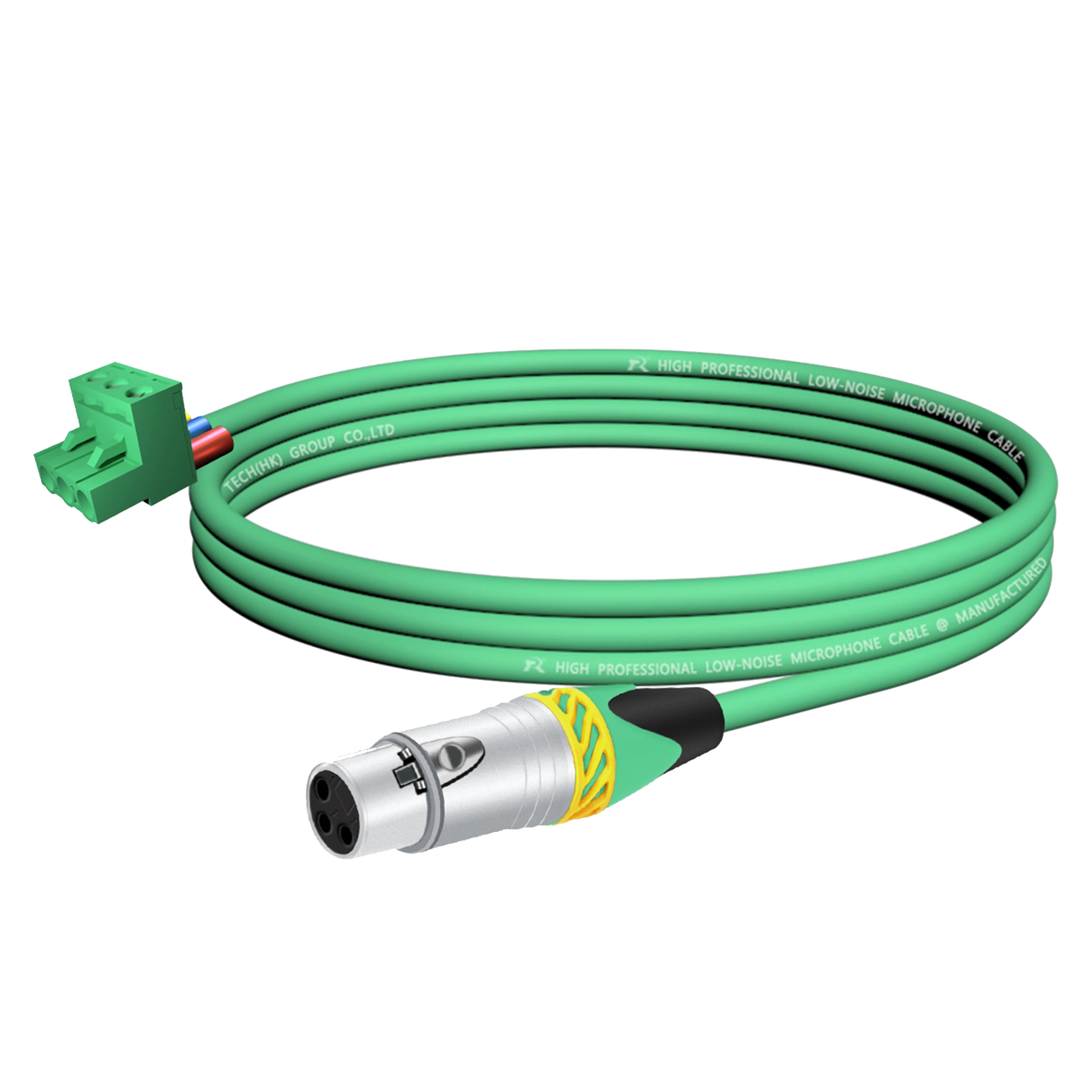 5,08mm 3-Pin Phoenix Terminal zu Direktanschluss 3P XLR-Stecker, Geräuscharmes Abgeschirmtes Mikrofonkabel für Stabile Audiosignalübertragung – Detail 15