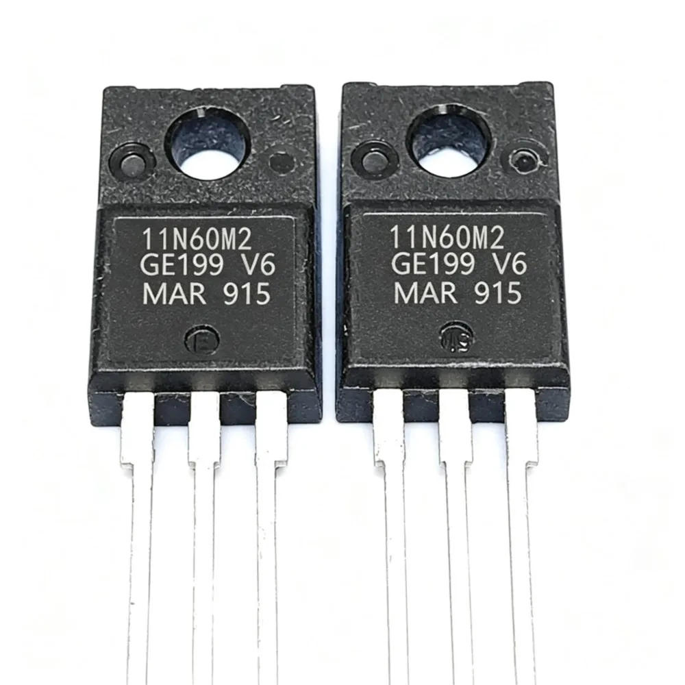 5PCS STF11N60M2 11N60M2 K736 2SK736 100V 15A FQPF85N06 K20A60W5 MBRF10U100CTA 100V 10A BTA216-600B 600V 16A