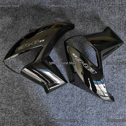 Bright Black Motorcycle Fairing Left Right Panel Trim Cover Cowling Frame Protectors Fit For Kawasaki ER-6N ER6N ER 6N 2009-2011