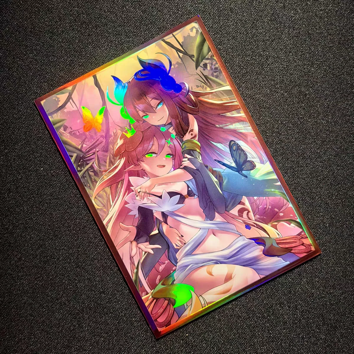 50PCS 63X90Mm YGO Anime Kaart Mouwen Kleur Flash Card Beschermhoes Anime Kaarten Gift Speelgoed