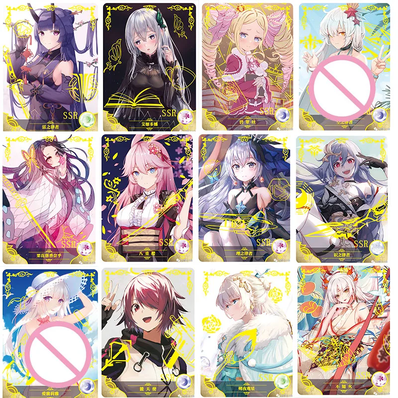 

Anime Goddess Story Beatrice Emilia Tsuyuri Kanao Ssr Card Game Collection Rare Cards Children's Toys Surprise Birthday Gifts