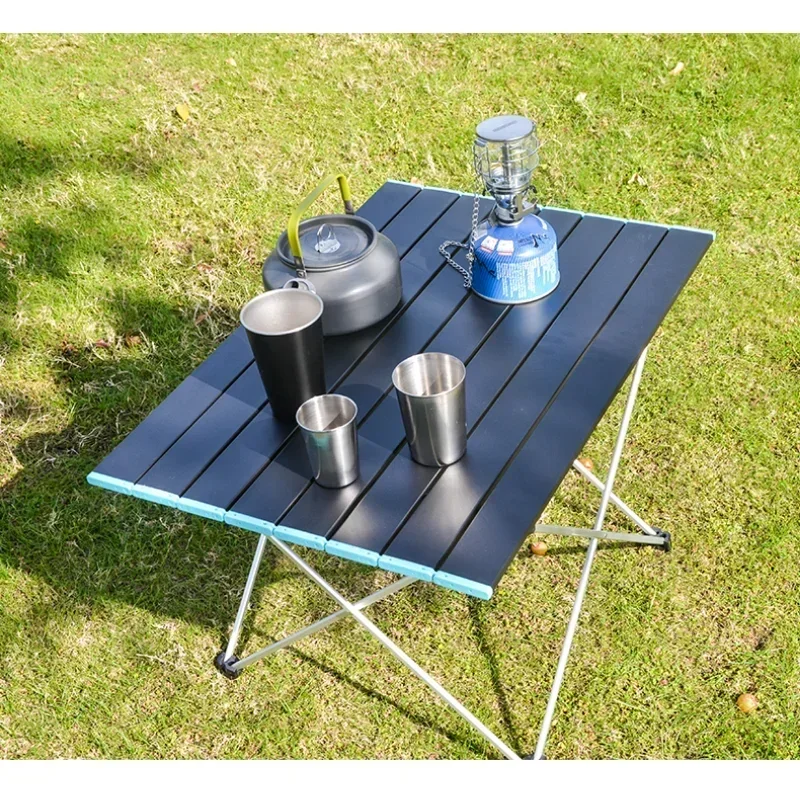 

Exercise Equipment Aluminium Alloy Ultra Light Folding Desk Camping Outdoor Furniture Picnic Tables Portable Foldable Table