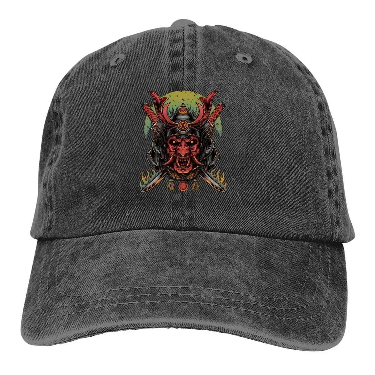 2026 Japanese Retro Art Baseball Cap Men Hats Women Visor Protection Snapback Samurai Style Caps