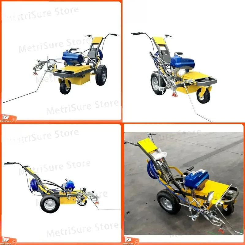 Hand Push Cold Spray Paint Road Marking for Road Line Painting Construction Traffic Safety Marking Equipment